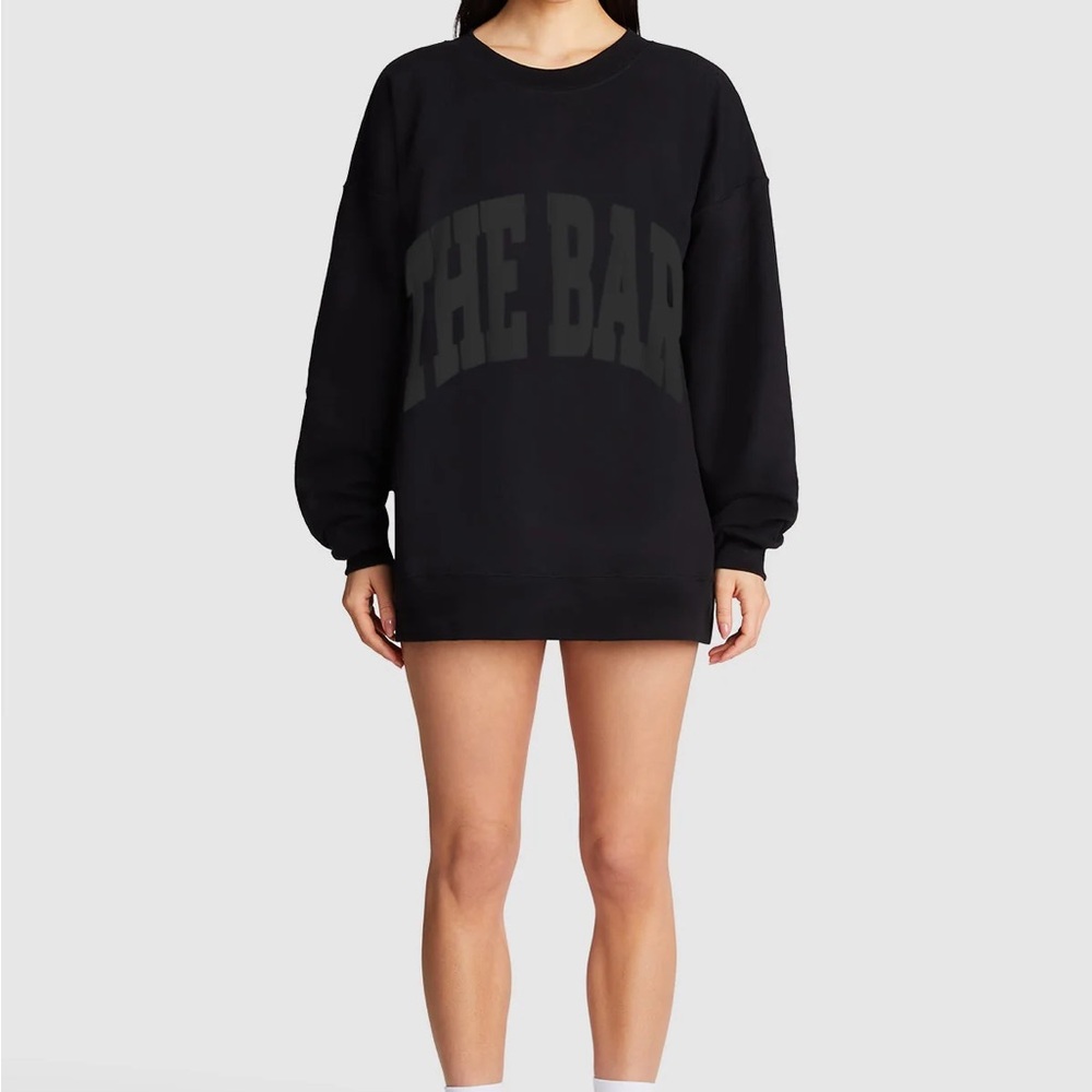 Black 'The Bar' Sweatshirt